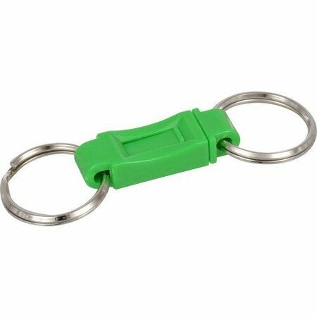 HILLMAN Metal/Plastic Assorted Valet Key Chain, 5PK 711075